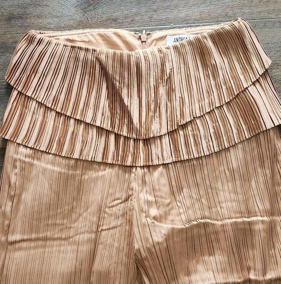 Andrea Iyamah Linea Pants In Toffee S - Picture 2 of 8